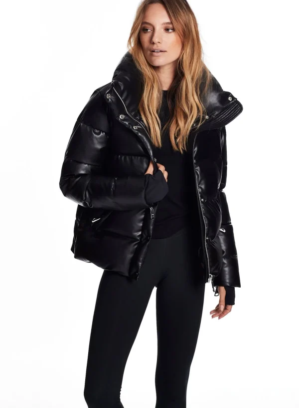 Women SAM. Vegan Leather & Faux Fur-Vegan Leather Isabel